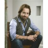 Alfie Boe signed 10 x 8 colour Photo Shoot Portrait Photo, from in person collection autographed at