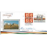 Eric Milligan signed Commonwealth FDC. Benham Official FDC BLCS136b. 21/10/97 Edinburgh postmark.