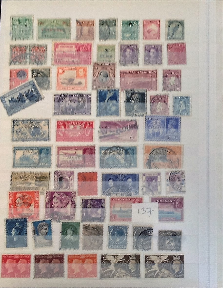 GB and Commonwealth Stamp collection high value in Black Stock book. Range of countries covered - Image 2 of 5