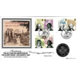 Philippa Gregory signed The Act For The Abolition of The Slave Trade Bicentenary coin cover.