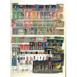 Commonwealth stamp collection mainly Malta and South Africa 12 pages jammed pack with some highly