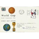 Jack Charlton signed World Cup FDC. 1/6/66 Harrow and Wembley FDC. 1/6/66 Harrow and Wembley FDI