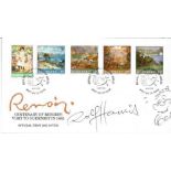 Rolf Harris signed Guernsey FDC. 6/9/83 Guernsey FDI postmark. Good Condition. We combine postage on