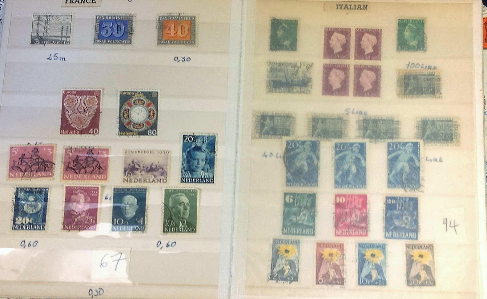 Europe Stamp collection. High value. Includes Switzerland, Netherlands and Germany. Catalogues - Image 5 of 5