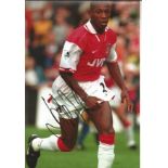 Luis Boa Morte signed 12x8 colour photo. Portuguese professional football coach and a former