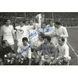 Queens Park Rangers, Signed 12" X 8" Football Photo Depicting Celebration Scenes At Wembley As Qpr