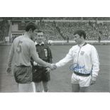 Graham Williams, Signed 12" X 8" Football Photo Depicting The Wba Captain Shaking Hands With His