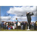 Matthew Fitzpatrick signed 12x8 colour photo. English professional golfer. His biggest achievement