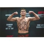 Darren Till signed 12x8 colour photo. English mixed martial artist and former Muay Thai kickboxer,