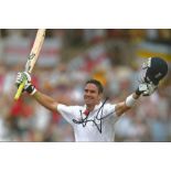 Kevin Pietersen signed 12x8 colour photo. ormer English cricketer. He is a right-handed batsman