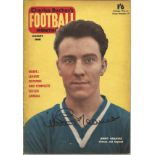 Jimmy Greaves, Signed Football Magazine, The August 1960 Edition Of Charles Buchan Football