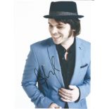 Gaz Coombes signed 12x8 colour photo. English musician and singer-songwriter, best known as the lead