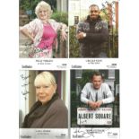 Eastenders signed 6x4 photo collection. 18 items. Includes Polly Perkins, Chucky Venn (3), Laila