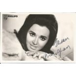 Susan Maughan 1960s Singer Signed Promo Photo. Good Condition. All signed pieces come with a