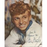 Tommy Steele Singer Signed 8x10 Photo. Good Condition. All signed pieces come with a Certificate