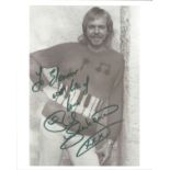 Rick Wakeman Rock Legend Signed 8x10 Photo. Good Condition. All signed pieces come with a