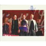 Steps Pop Group Fully Signed 8x10 Photo. Good Condition. All signed pieces come with a Certificate