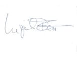 Ingrid Pitt signed white card. Good Condition. All signed pieces come with a Certificate of