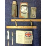 Tirpitz Raider personal 1944 617 sqn WW2 memorabilia. Warrant Officer Harry Johnson DFM, 57 & 617