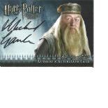 Michael Gambon as Albus Dumbledore signed Harry Potter and the Half Blood Prince autographed