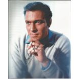 Christopher Plummer signed 10 x 8 colour Photoshoot Portrait Photo, from in person collection