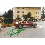 Emerson Fittipaldi signed 6x4 colour photo. semi-retired Brazilian automobile racing driver who