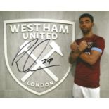 Ryan Fredericks Signed West Ham 8x10 Photo. Good Condition. All signed pieces come with a