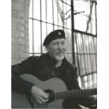 Richard Thompson signed 10x8 b/w photo. Good Condition. All signed pieces come with a Certificate of