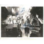 Coati Mundi and others signed 10x8 b/w Kid Creole photo. Good Condition. All signed pieces come with