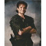 Robin Williams signed 10 x 8 colour Jumanji Photoshoot Portrait Photo, from in person collection