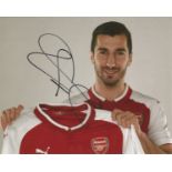 Henrikh Mkhitaryan Signed Arsenal 8x10 Photo. Good Condition. All signed pieces come with a