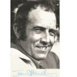 Ian Hendry signed 6x4 b/w photo. (13 January 1931 - 24 December 1984) was an English film,