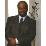 Joseph Marcell Fresh Prince Of Bel Air Actor Signed 8x10 Photo. Good Condition. All signed pieces