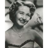 Jane Powell signed 10x8 b/w photo. Dedicated. Good Condition. All signed pieces come with a
