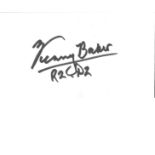 Kenny Baker R2D2 in Star Ward signed album page. Good Condition. All signed pieces come with a