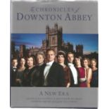 Multi-signed The Chronicles of Downton Abbey hardback book. Signed inside by 27. Some of