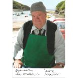 Ian Mcneice Actor Signed Doc Martin Photo. Good Condition. All signed pieces come with a Certificate