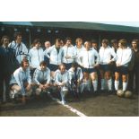 Roger Davies & Kevin Hector Signed Derby County 8x12 Photo. Good Condition. All signed pieces come