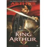 Clive Owen signed 6x4 colour postcard from King Arthur. Good Condition. All signed pieces come