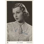 Lilli Palmer signed 6x4 b/w photo. 24 May 1914 - 27 January 1986) was a German actress and writer.