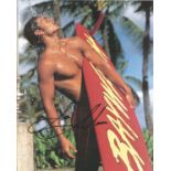 Jason Momoa signed 10x8 colour photo from Baywatch. Good Condition. All signed pieces come with a