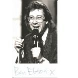 Ben Elton Comedian Signed Photo. Good Condition. All signed pieces come with a Certificate of