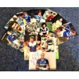 Everton FC signed 6x4 photo collection. 12 photos. Including Barton, Lawson, Holmes, Heath, Lyons
