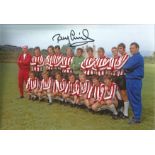 Autographed Tony Currie Col Photo, Measuring 12" X 8" This Superb Photo Depicts Sheffield United