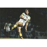 Frank Worthington Signed Tampa Bay Rowdies Photo. Good Condition. All signed pieces come with a