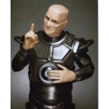 Red Dwarf: 8x10 Photo From The Cult Comedy Series Red Dwarf Signed By Actor Robert Llewellyn Who