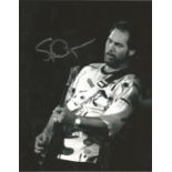 Steve Cropper signed 10x8 b/w photo. Good Condition. All signed pieces come with a Certificate of