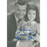 Cammie King signed 7x5 b/w photo. Dedicated. Good Condition. All signed pieces come with a