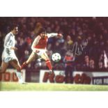 Mickey Thomas Signed Wales 8x12 Photo. Good Condition. All signed pieces come with a Certificate