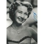 Jane Powell signed 7x5 b/w photo. Dedicated. Good Condition. All signed pieces come with a